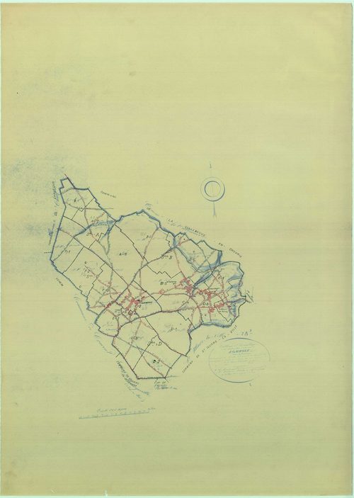 Lommoye - Plans du cadastre rénové