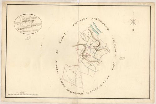 Louveciennes - Plans de la Préfecture de Seine-et-Oise