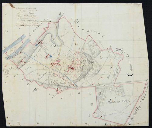 Louveciennes - Plan par masse de culture