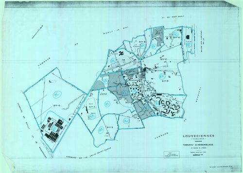 Louveciennes - Plans du cadastre révisé