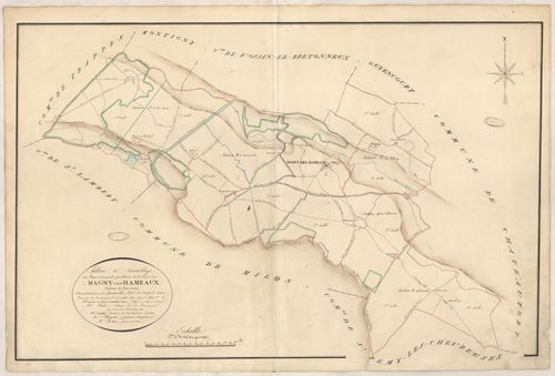 Magny-les-Hameaux - Plans de la Préfecture de Seine-et-Oise