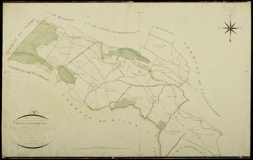 Magny-les-Hameaux - Plans de l’Administration du cadastre