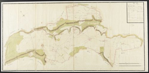 Magny-les-Hameaux - Plan d'intendance de la paroisse de Magny-les-Hameaux