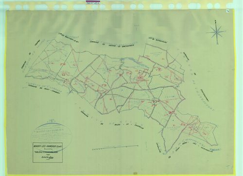 Magny-les-Hameaux - Plans du cadastre rénové