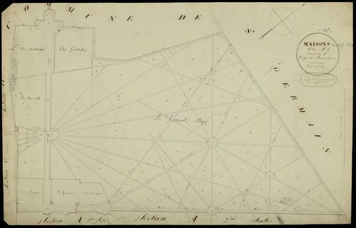 Maisons-Laffitte - Plans de l’Administration du cadastre