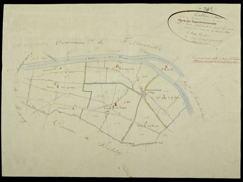 Mantes-la-Jolie - Plans de l’Administration du cadastre