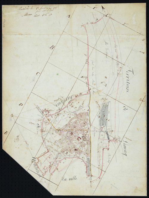 Mantes-la-Jolie - Plan par masse de culture