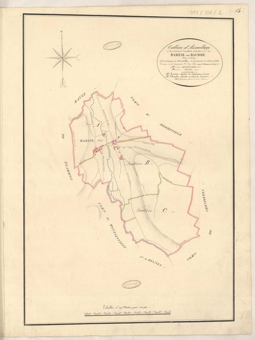 Mareil-sur-Mauldre - Plans de la Préfecture de Seine-et-Oise