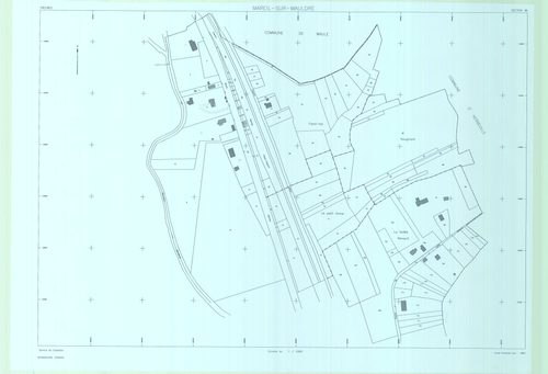 Mareil-sur-Mauldre - Plans du cadastre révisé