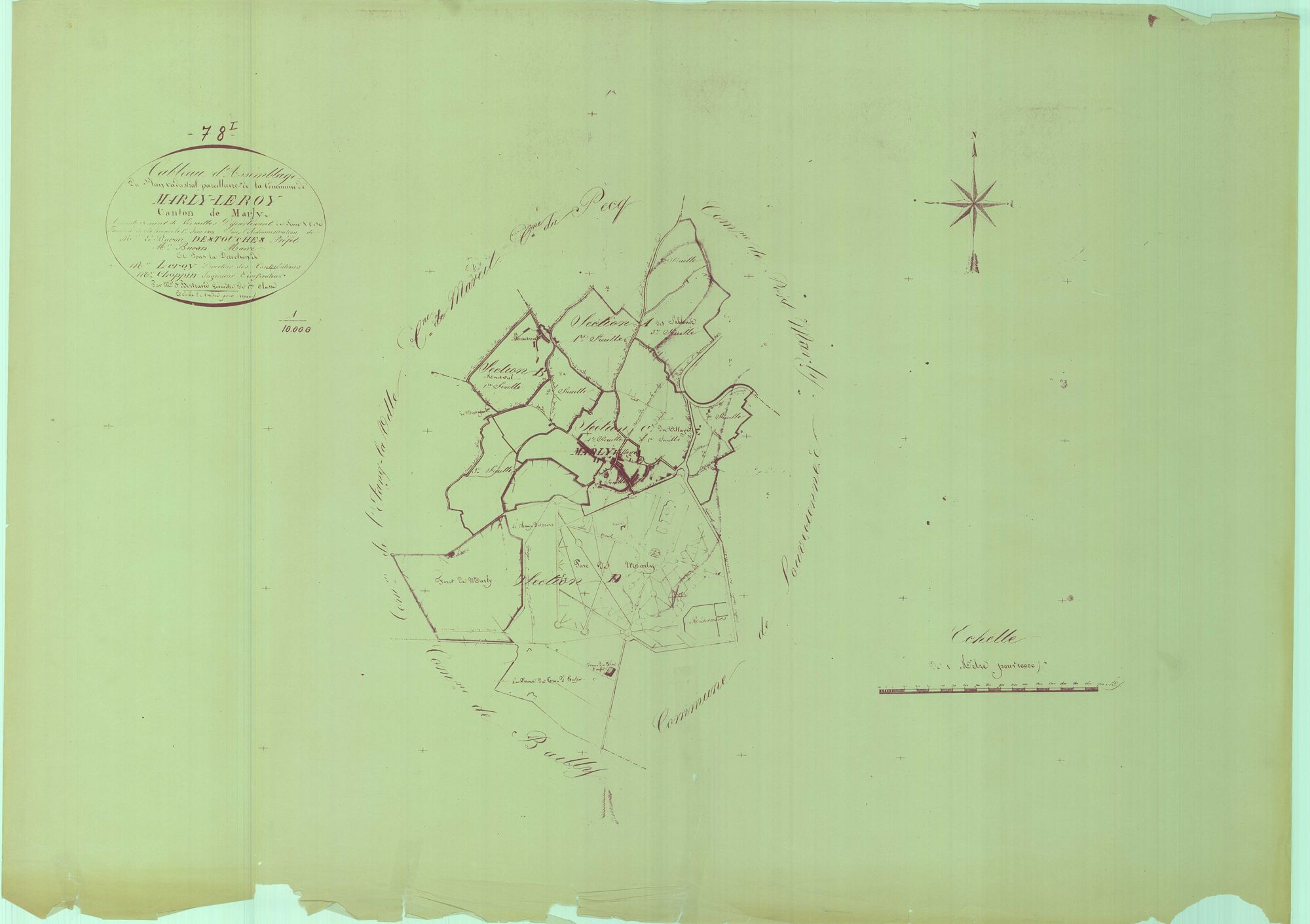 Marly-le-Roi - Plans du cadastre révisé