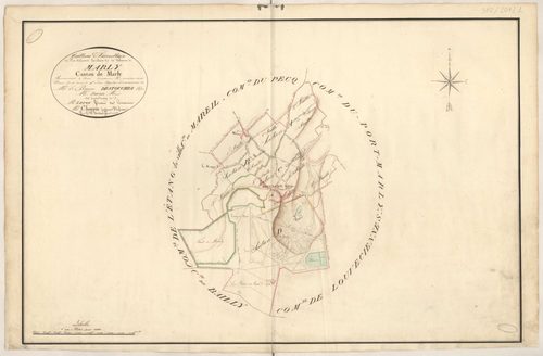 Marly-le-Roi - Plans de la Préfecture de Seine-et-Oise