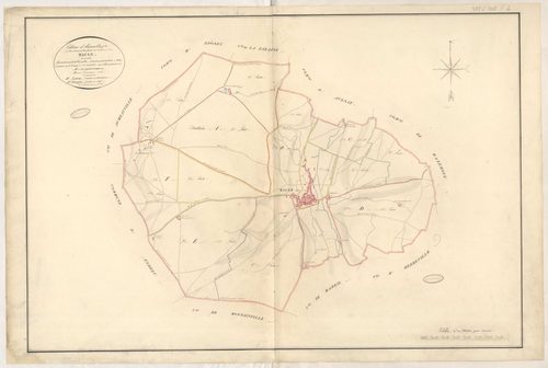 Maule - Plans de la Préfecture de Seine-et-Oise