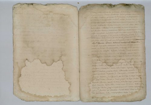 Maulette - Procès-verbal d'arpentage du territoire de la paroisse de Maulette