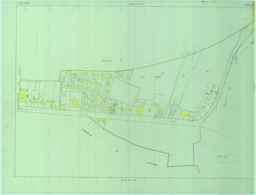 Maulette - Plans du cadastre révisé