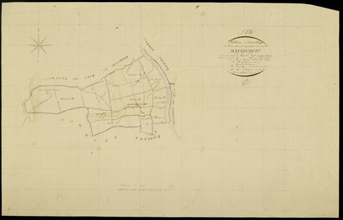 Maurecourt - Plans de l’Administration du cadastre