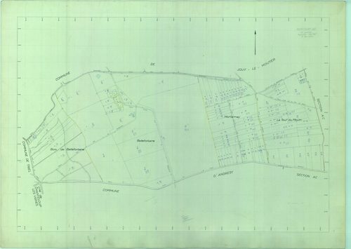 Maurecourt - Plans du cadastre révisé