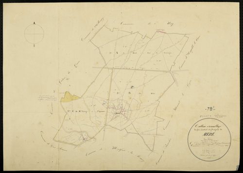 Méré - Plans de l’Administration du cadastre