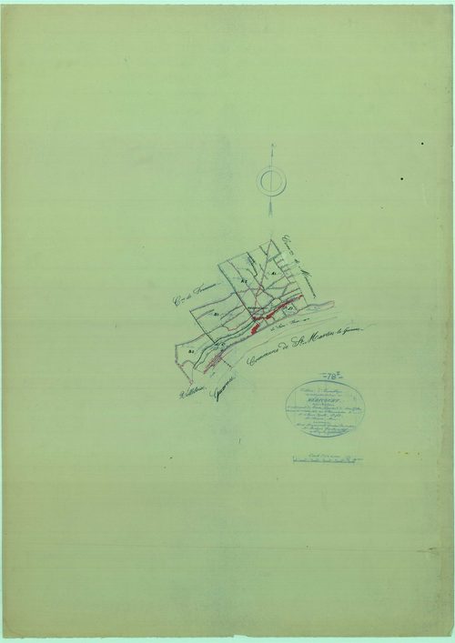 Méricourt - Plans du cadastre rénové