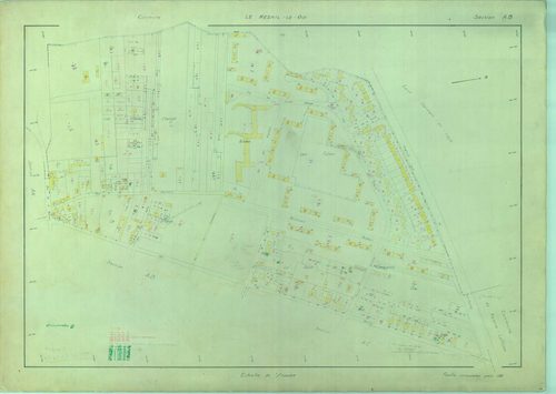 Le Mesnil-le-Roi - Plans du cadastre révisé