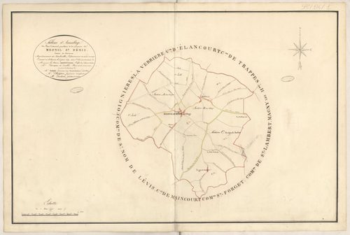 Le Mesnil-Saint-Denis - Plans de la Préfecture de Seine-et-Oise