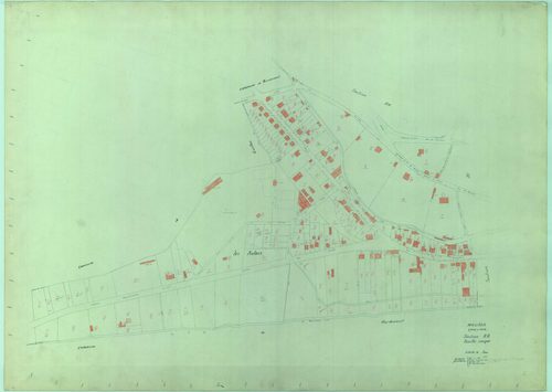 Meulan-en-Yvelines - Plans du cadastre révisé