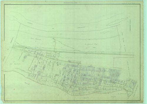 Mézières-sur-Seine - Plans du cadastre rénové