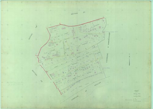 Mézy-sur-Seine - Plans du cadastre révisé