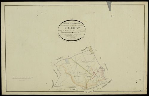 Millemont - Plans de l’Administration du cadastre