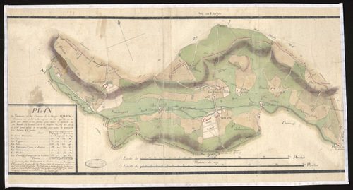 Milon-la-Chapelle - Plan d'intendance de la paroisse de Milon-la-Chapelle