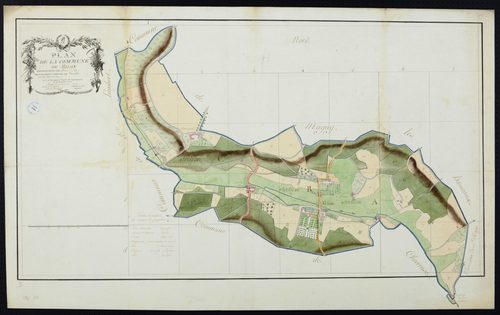 Milon-la-Chapelle - Plan par masse de culture
