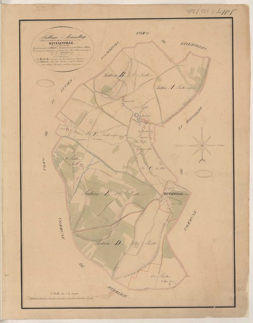 Mittainville - Plans de la Préfecture de Seine-et-Oise