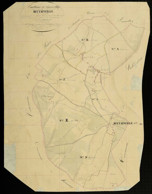 Mittainville - Plans de l’Administration du cadastre