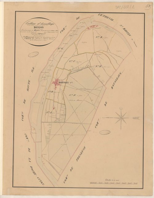Moisson - Plans de la Préfecture de Seine-et-Oise