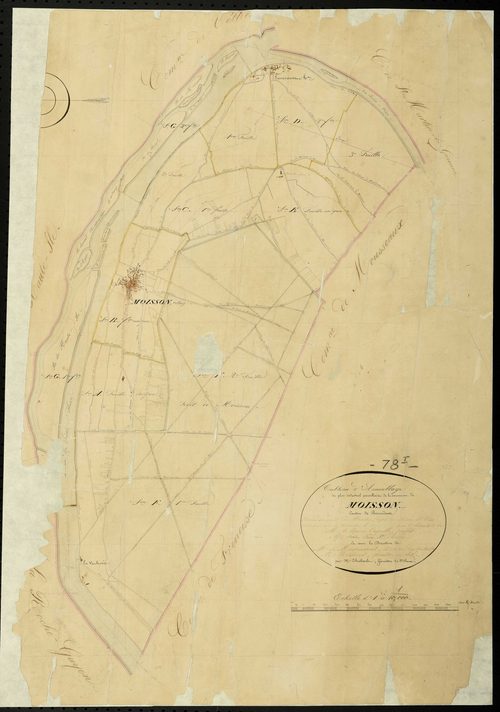 Moisson - Plans de l’Administration du cadastre