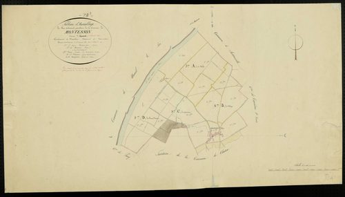 Montesson - Plans de l’Administration du cadastre