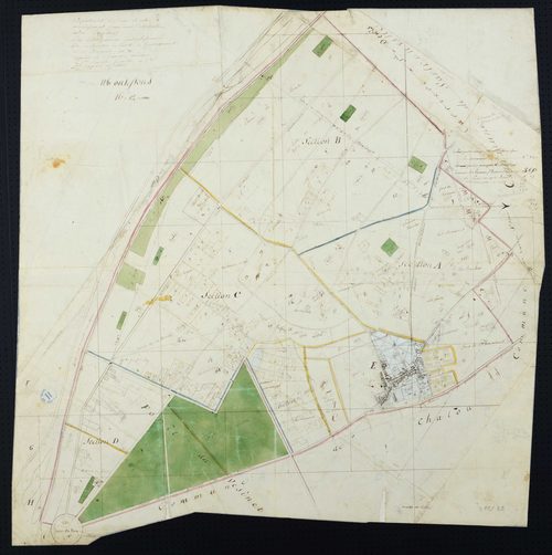 Montesson - Plan géométrique