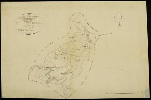 Morainvilliers - Plans de l’Administration du cadastre