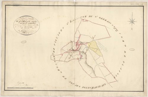 Neauphle-le-Château - Plans de la Préfecture de Seine-et-Oise