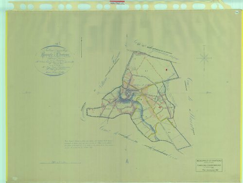 Neauphle-le-Château - Plans du cadastre rénové