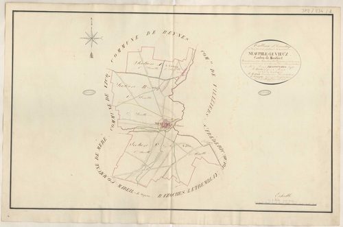 Neauphle-le-Vieux - Plans de la Préfecture de Seine-et-Oise