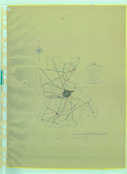 Neauphle-le-Vieux - Plans du cadastre rénové