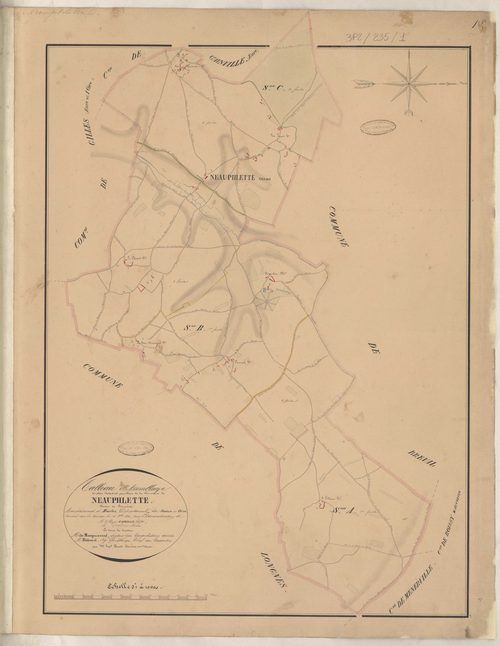 Neauphlette - Plans de la Préfecture de Seine-et-Oise