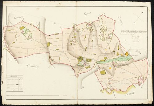 Neauphlette - Plan d'intendance de la paroisse de Neauphlette