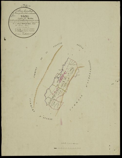 Nézel - Plans de l’Administration du cadastre