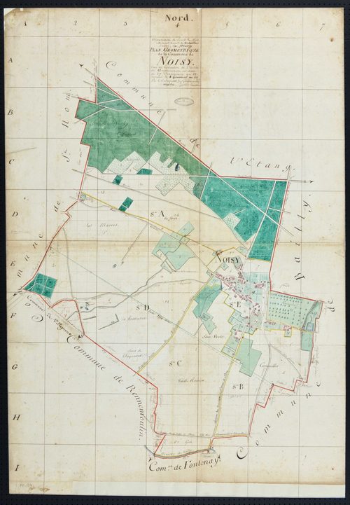 Noisy-le-Roi - Plan géométrique