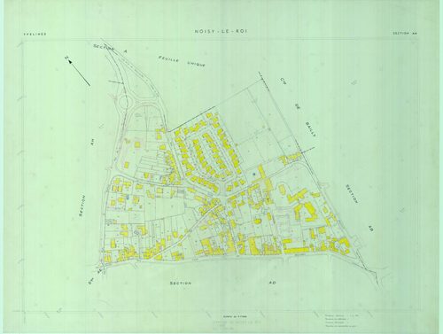 Noisy-le-Roi - Plans du cadastre révisé
