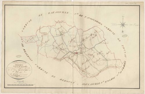 Orgerus - Plans de la Préfecture de Seine-et-Oise