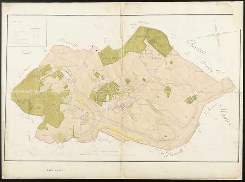 Orgerus - Plan d'intendance de la paroisse d'Orgerus