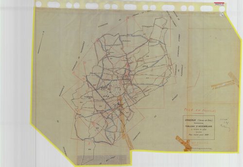 Orgerus - Plans du cadastre rénové