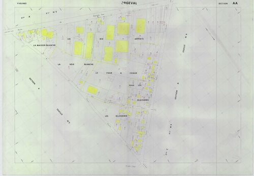 Orgeval - Plans du cadastre révisé